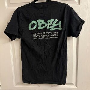 Obey Graphic Tee Size S